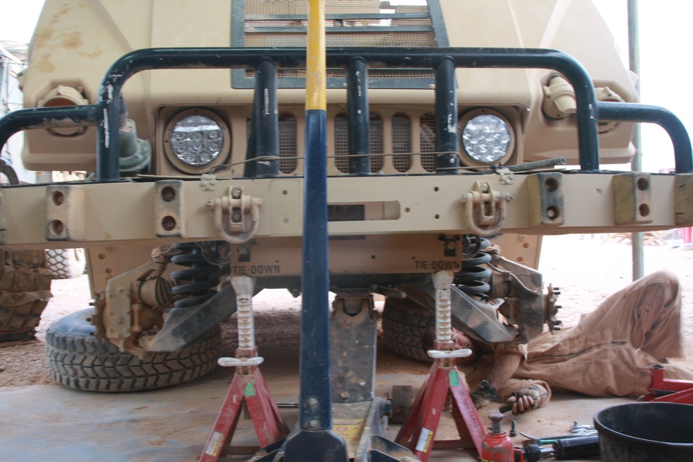 Humvee maintenance