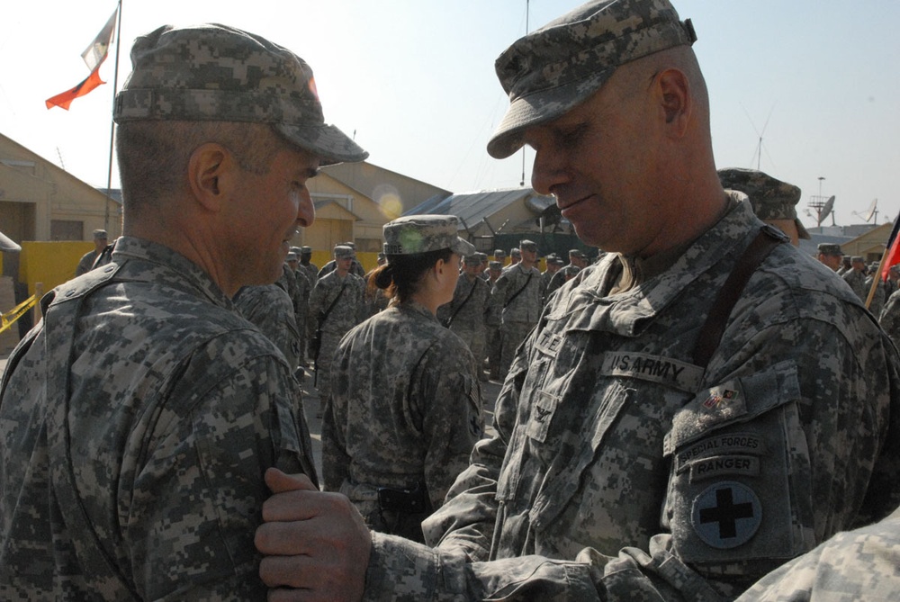 33rd Brigade Combat Patch Ceremony