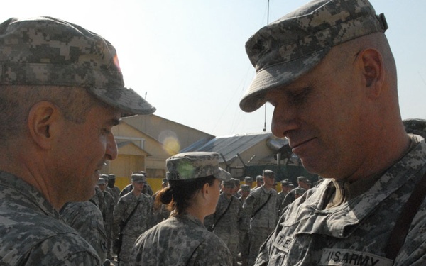 33rd Brigade Combat Patch Ceremony