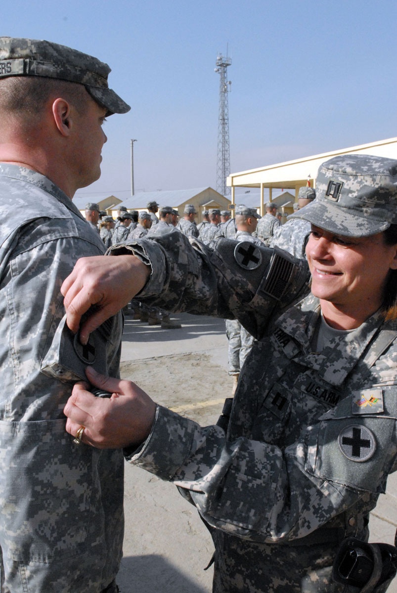 33rd Brigade Combat Patch Ceremony