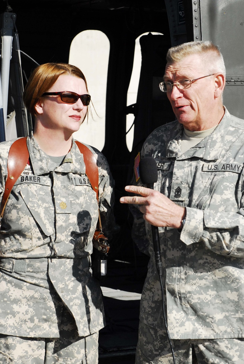 Task Force 34 Father and Daughter Serve Together in Combat