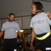 24th Finance Company 1st Sergeant crunches numbers one aerobic step at a time