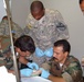 Iraqi Army Soldiers learn advanced medical skills