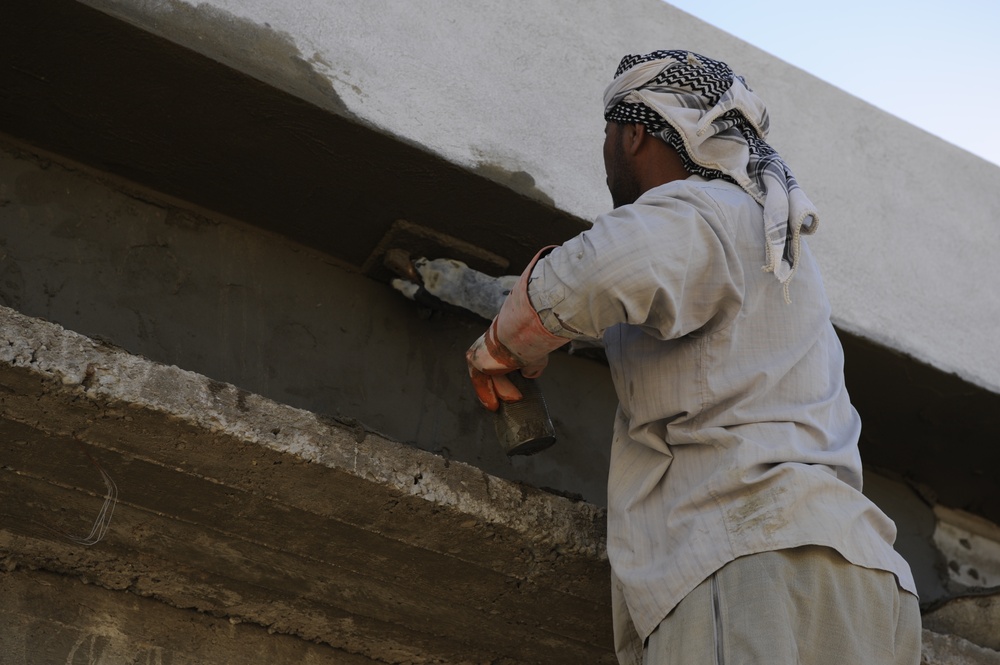 School Being Built in Afak, Iraq