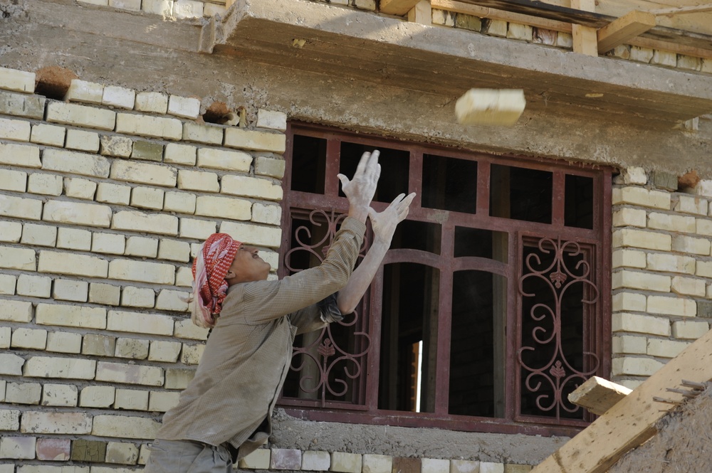 School Being Built in Afak, Iraq