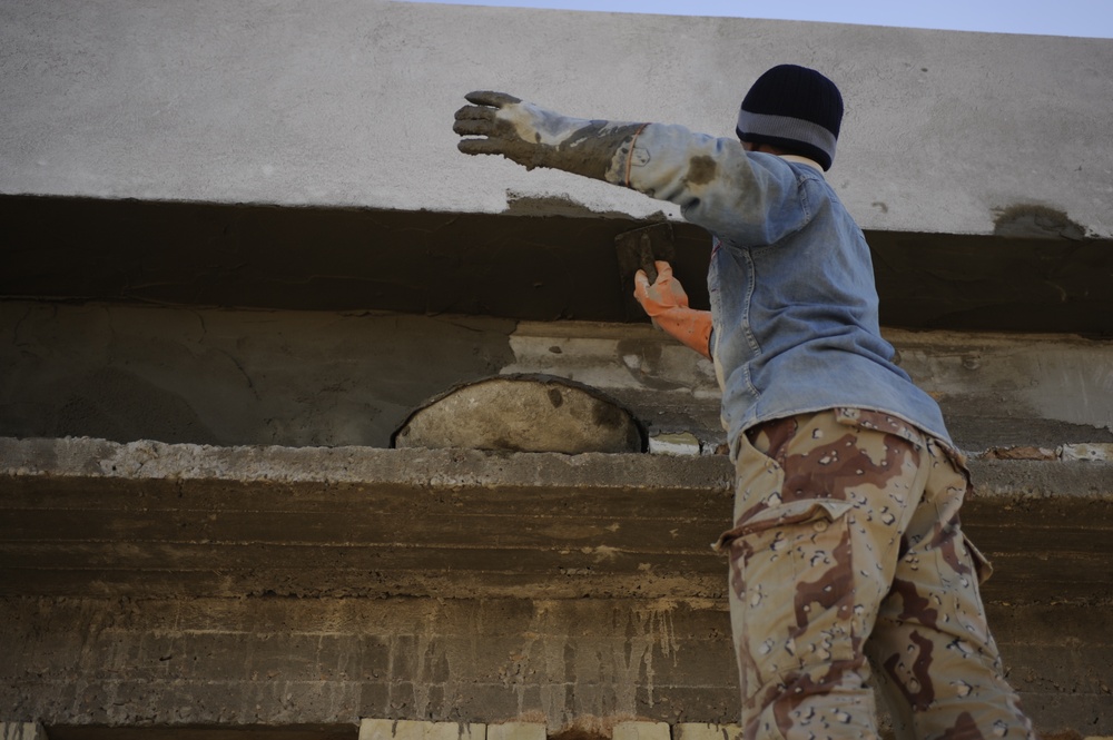 School Being Built in Afak, Iraq