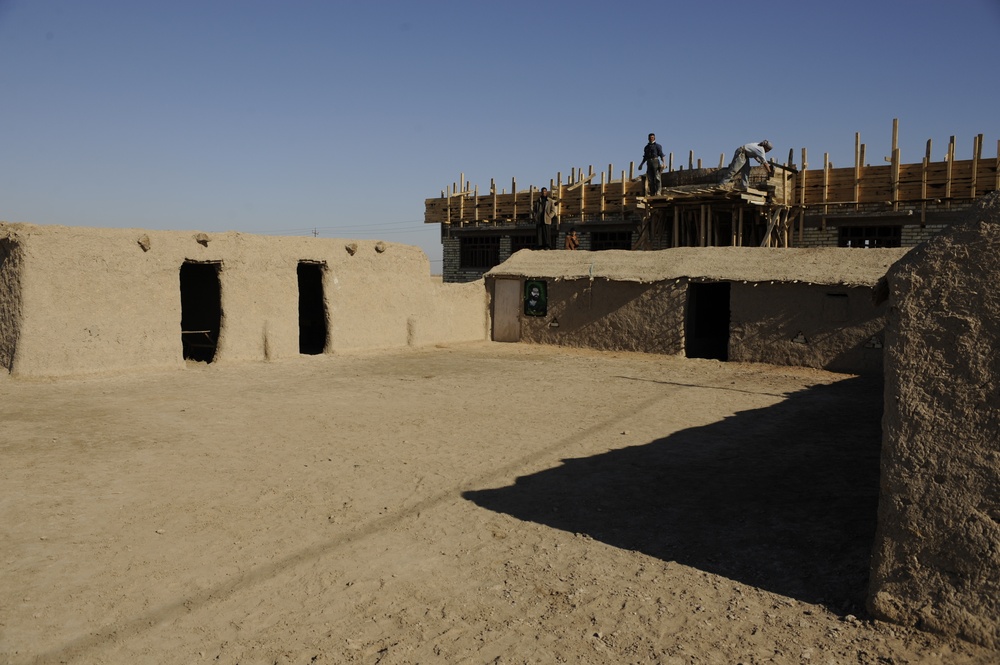 School Being Built in Afak, Iraq