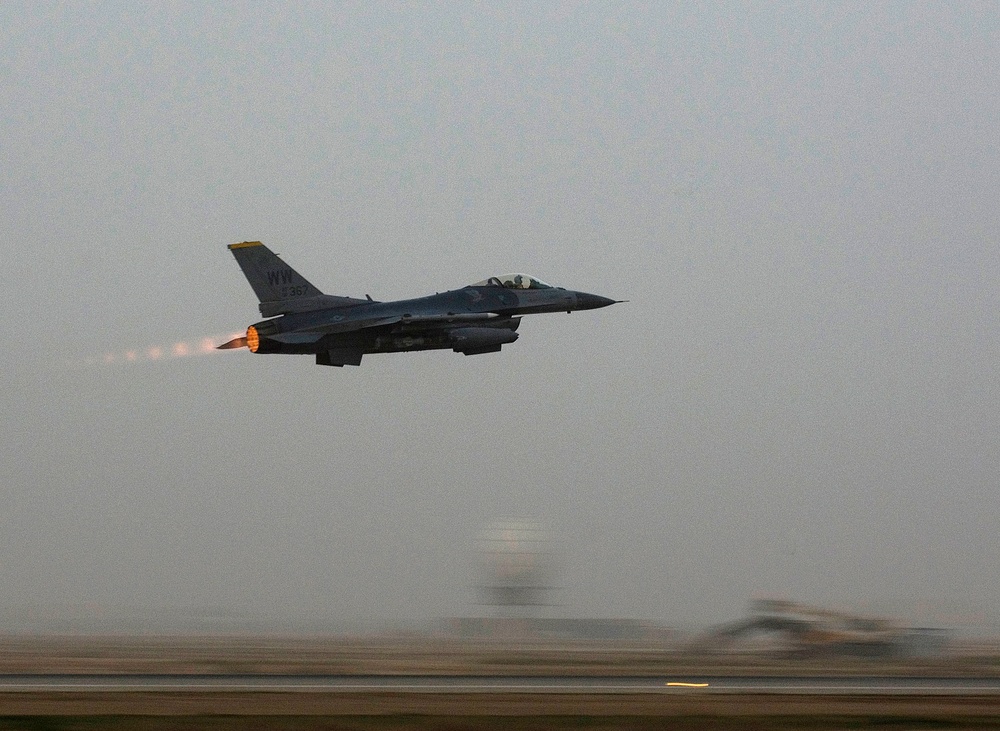 Fightin Falcon Takeoff