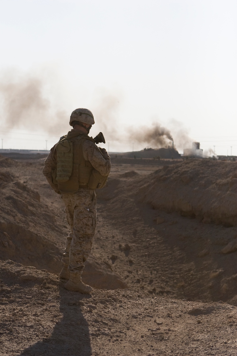 Marines conduct recon of new territory