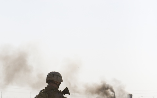 Marines conduct recon of new territory