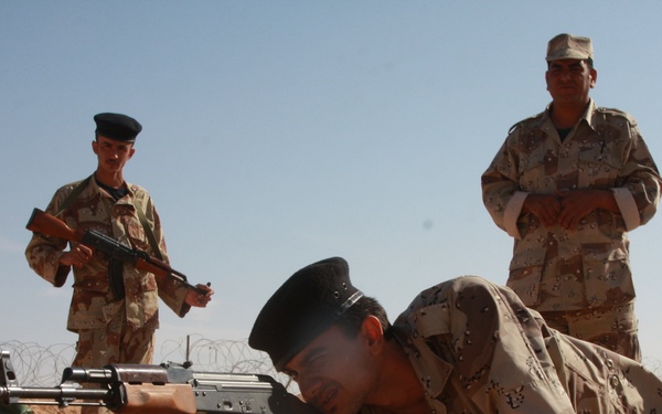 Iraqi army training