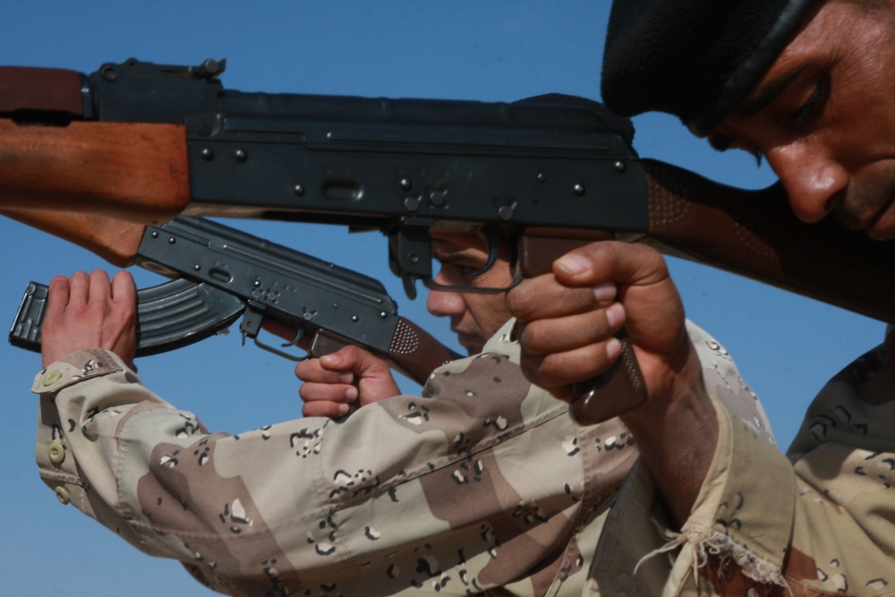 Iraqi army training