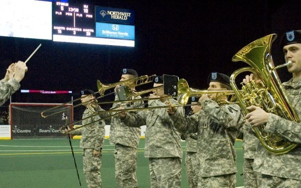 Chicago Storm Military Appreciation Game