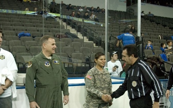 Chicago Storm Military Appreciation Game