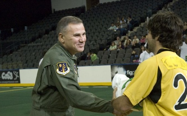 Chicago Storm Military Appreciation Game
