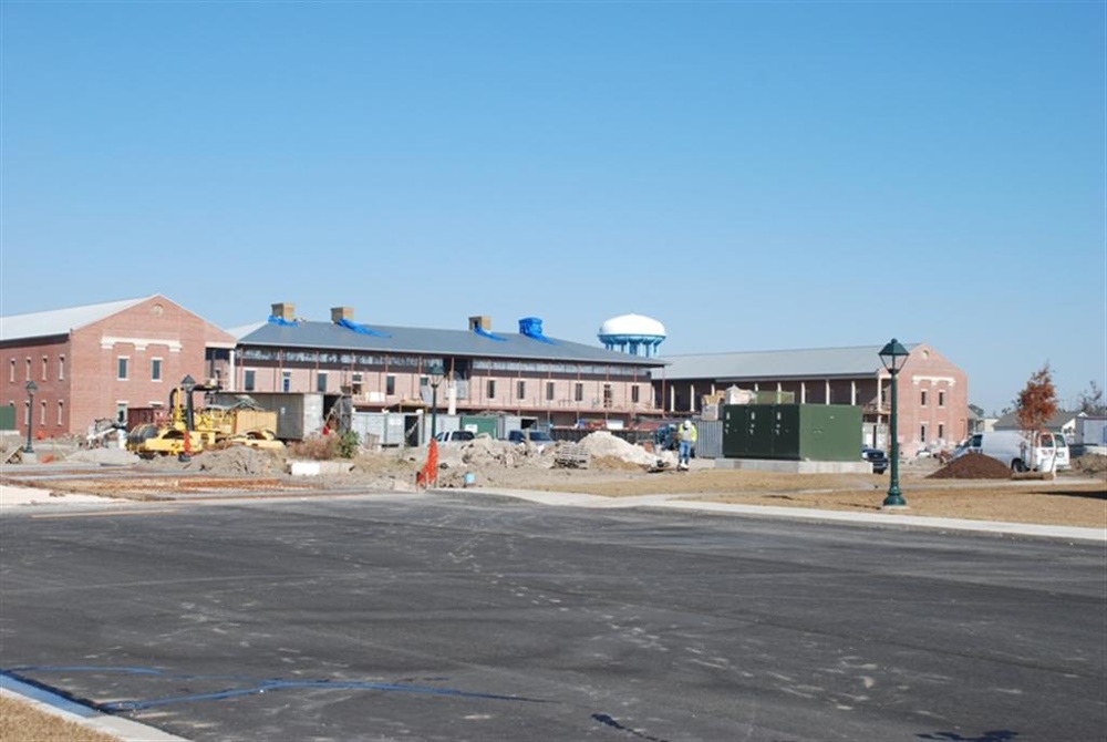 Reconstruction of National Guard landmark brings hope, life to devastated area