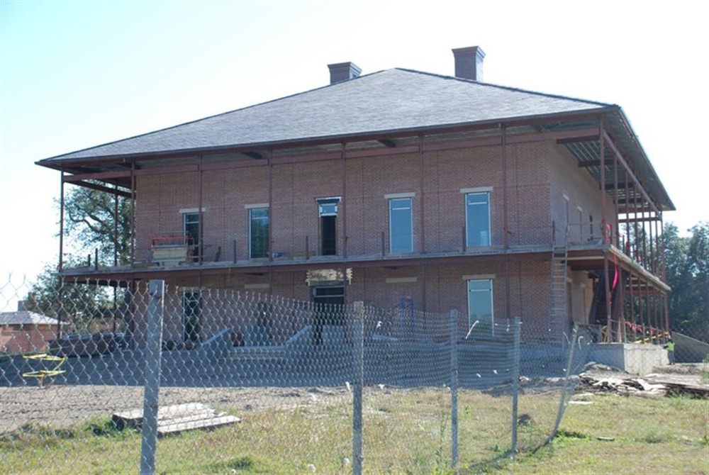 Reconstruction of National Guard landmark brings hope, life to devastated area