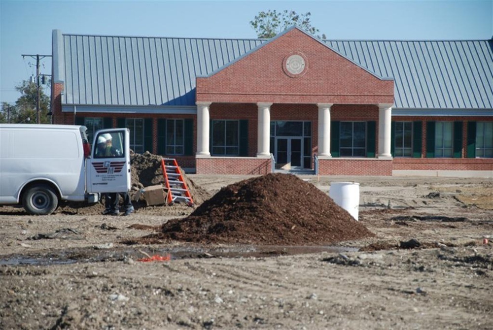 Reconstruction of National Guard landmark brings hope, life to devastated area