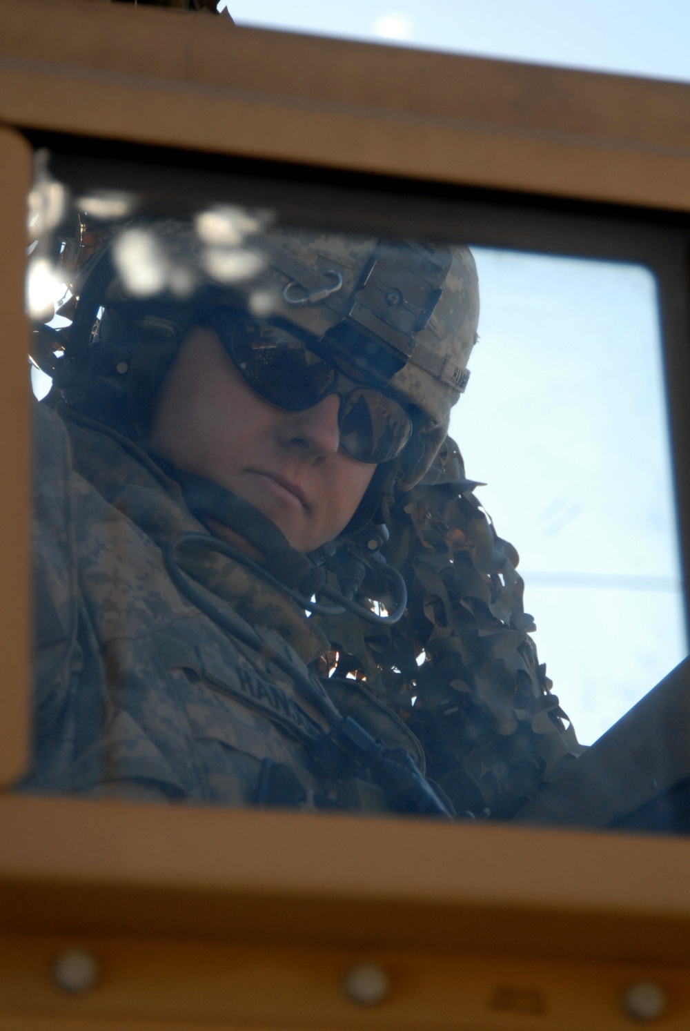 Joint patrol near Iskan