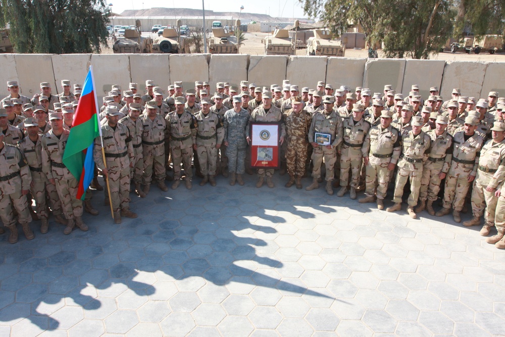 Appreciation ceremony for Azerbaijani soldiers