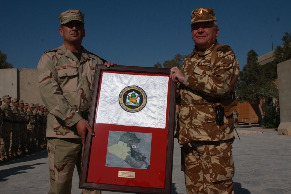 Appreciation ceremony for Azerbaijani soldiers