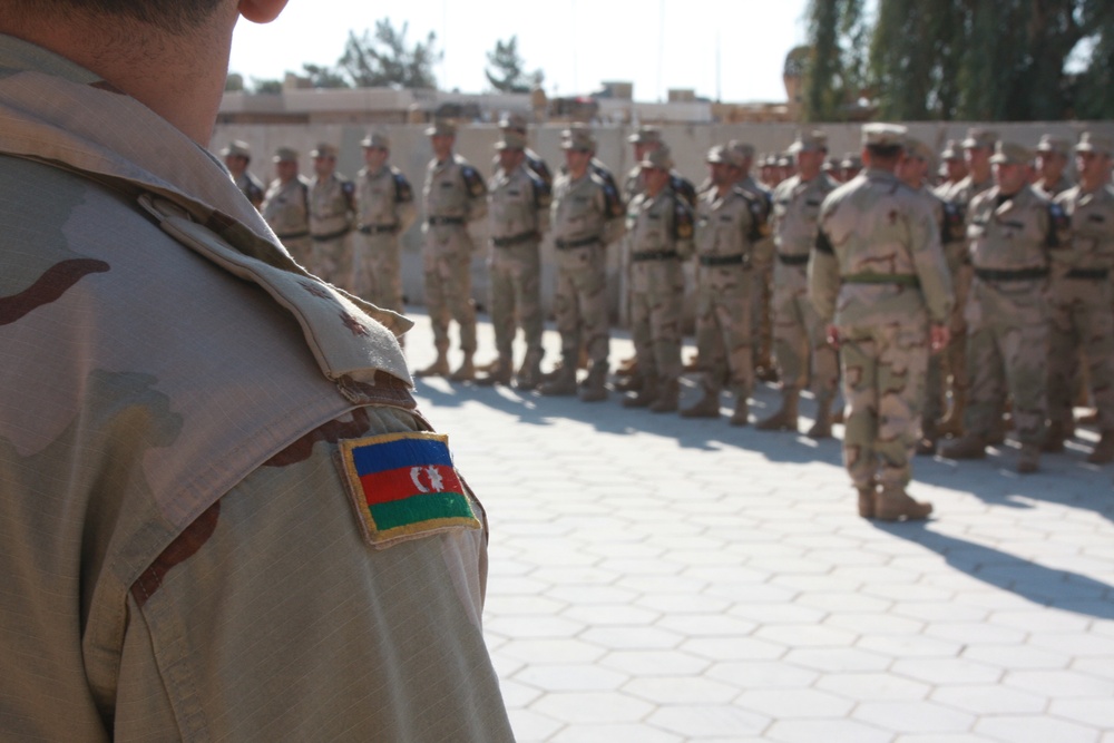 Appreciation ceremony for Azerbaijani soldiers