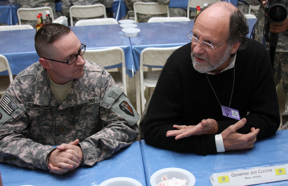 New Jersey Governor visits 50th Infantry Brigade Combat Team