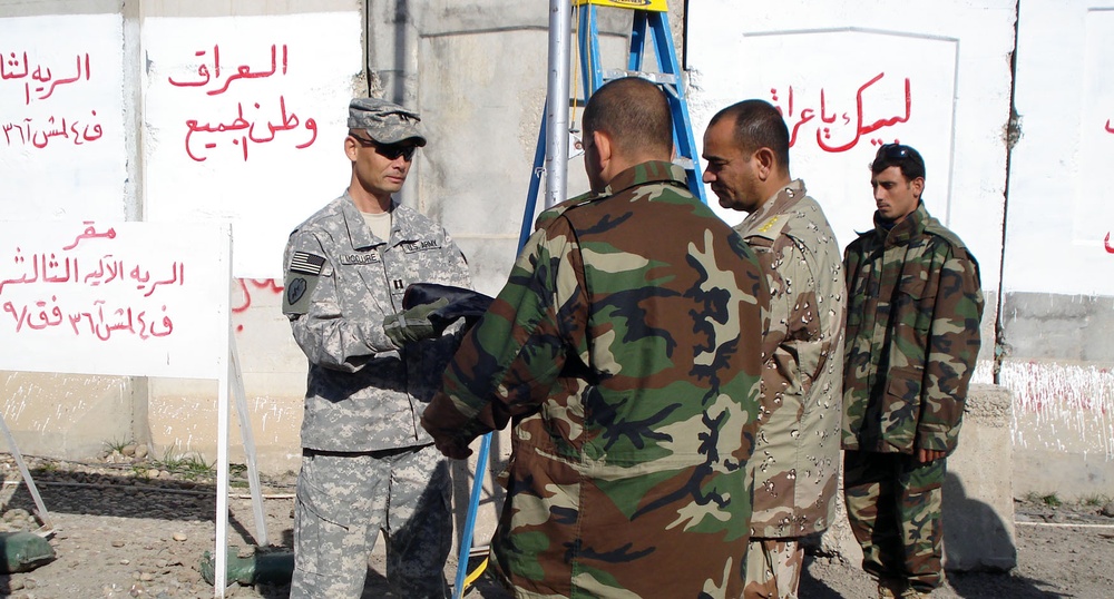Iraqi Security Forces assumes control of Joint Security Station Sheik Amir