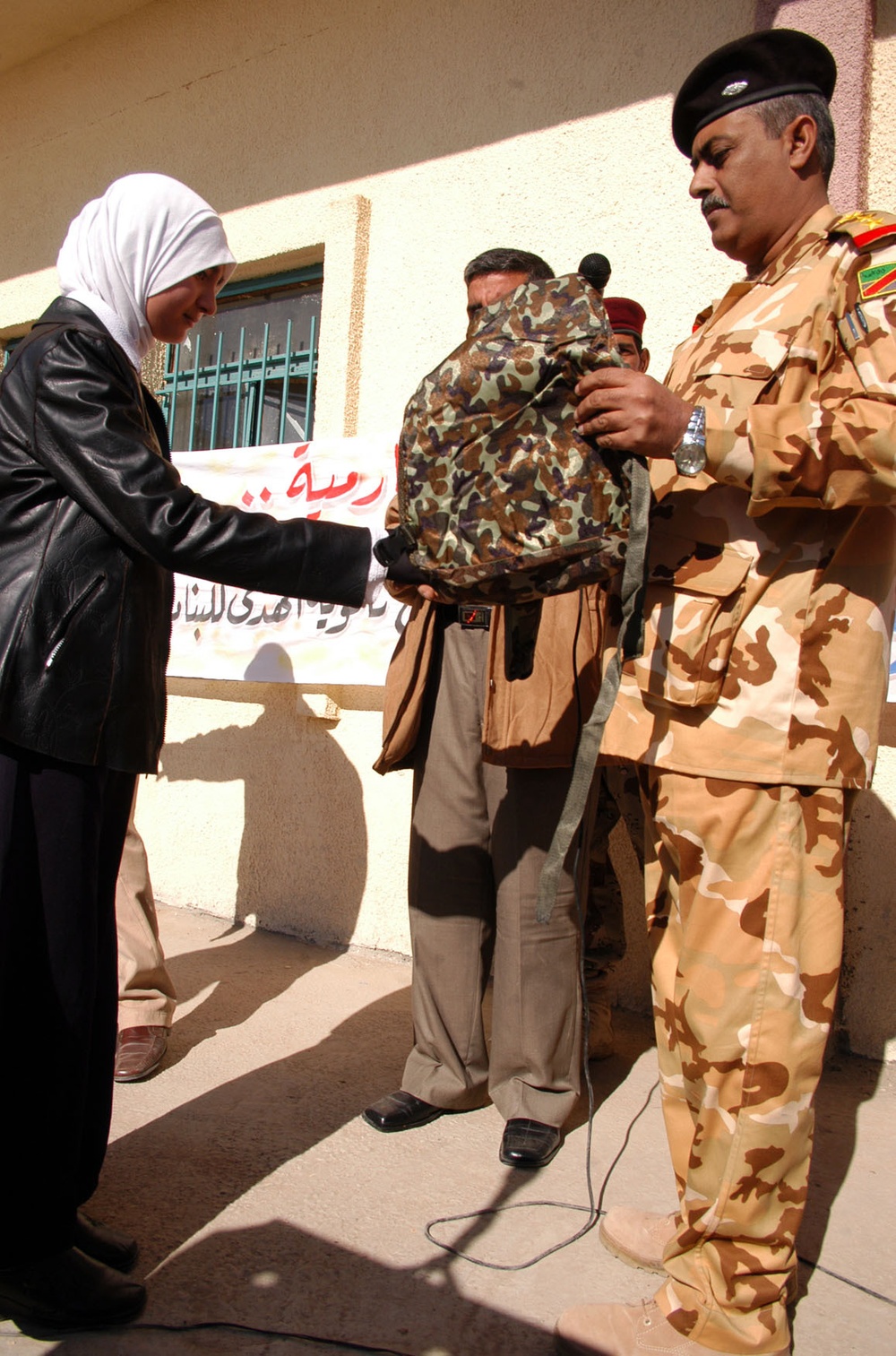 School opens despite past violence