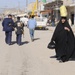 Patrol on the streets of Afak in the Diwaniyah Province, Iraq