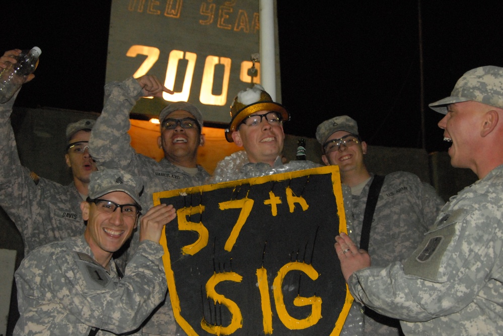 New Years at Forward Operating Base Kalsu