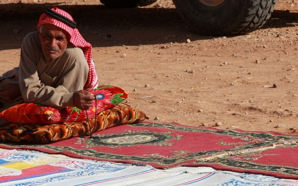 Soldiers Patrolling in Albo Hayat, Iraq