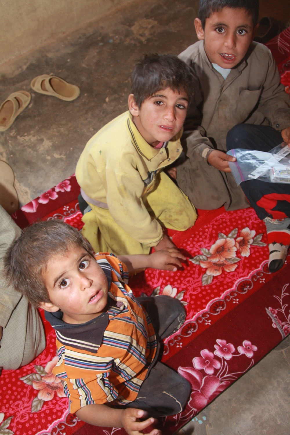 Soldiers Patrolling in Albo Hayat, Iraq