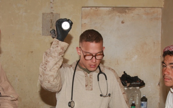 Soldiers Patrolling in Albo Hayat, Iraq