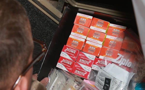 Soldiers Patrolling in Albo Hayat, Iraq