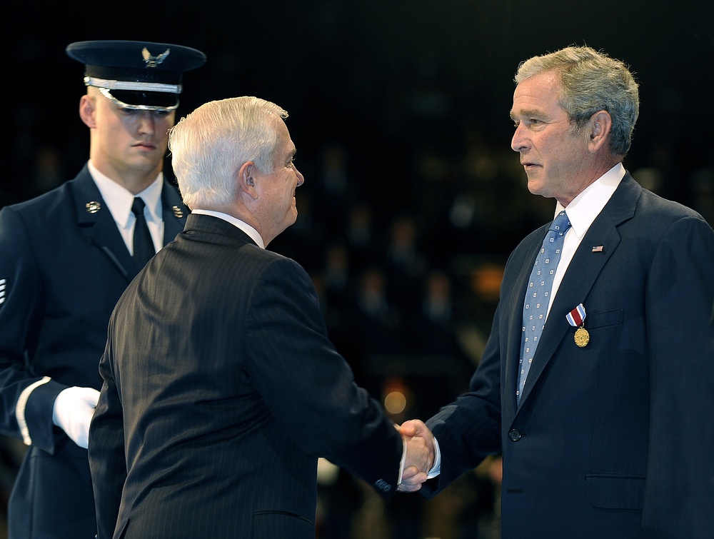 Armed Forces Farewell Tribute for President Bush