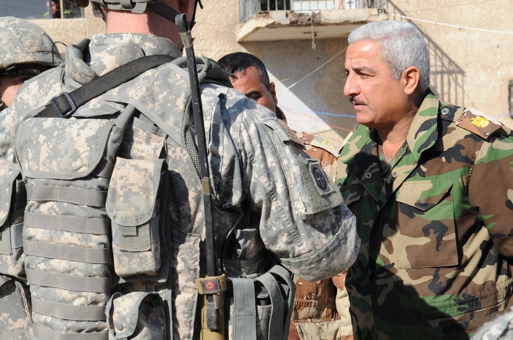 Joint Patrol in Eastern Baghdad