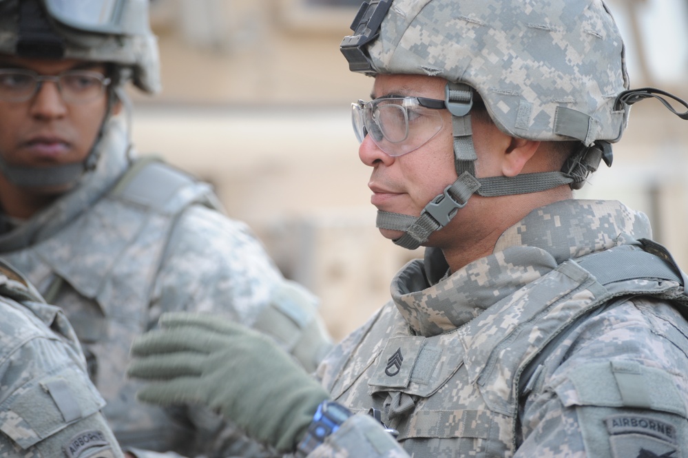 Joint Patrol in Eastern Baghdad