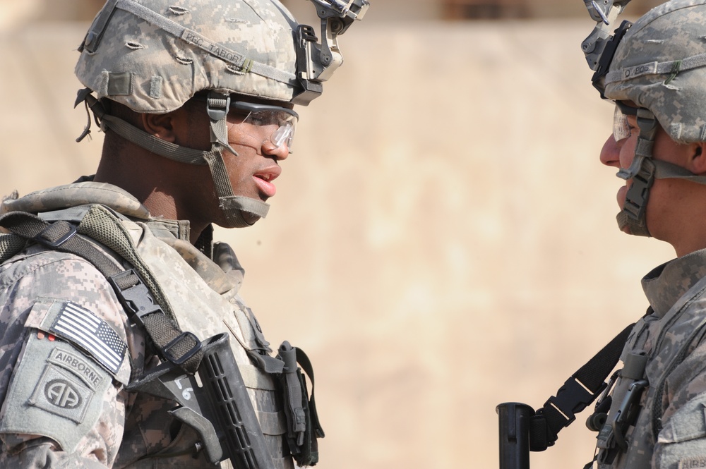 Joint Patrol in Eastern Baghdad