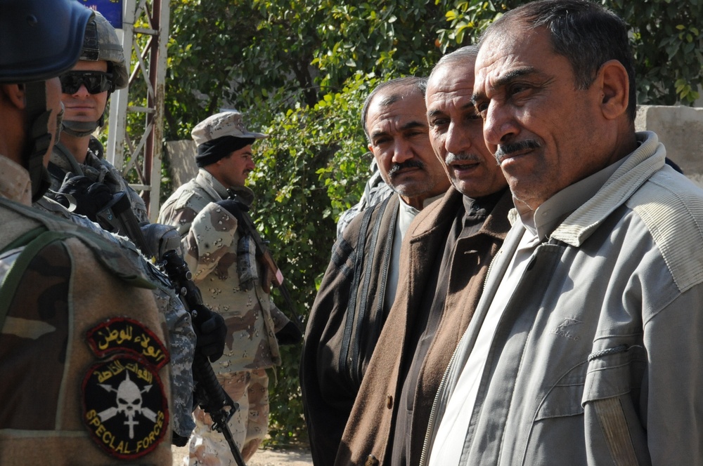 Joint Patrol in Eastern Baghdad