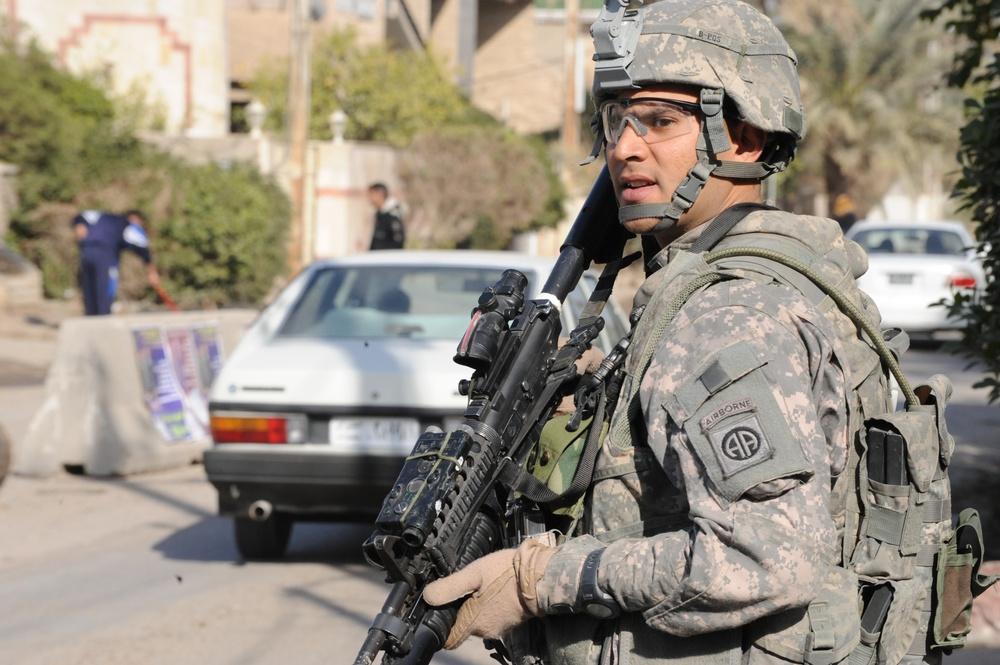 Joint Patrol in Eastern Baghdad