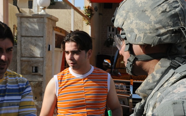 Joint Patrol in Eastern Baghdad