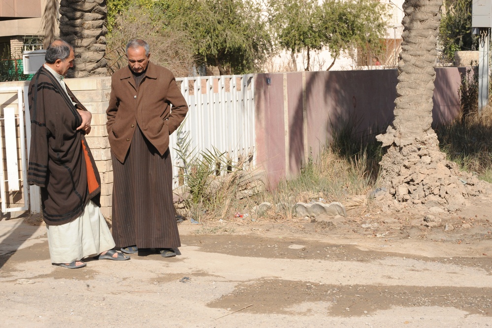 Joint Patrol in Eastern Baghdad