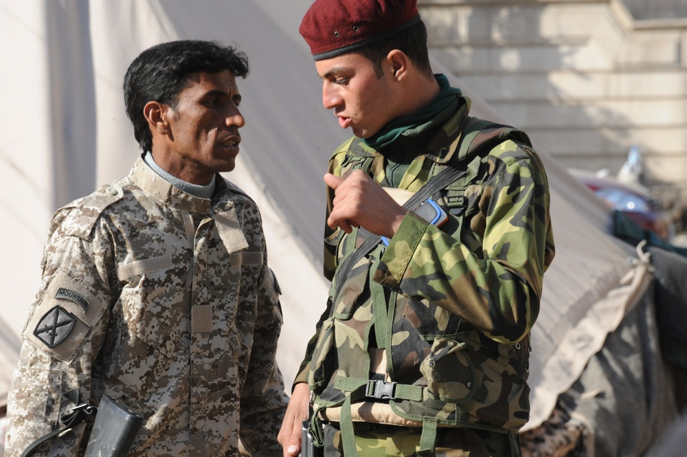 Joint Patrol in Eastern Baghdad