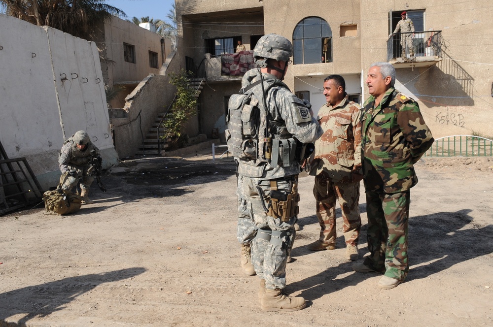 Joint Patrol in Eastern Baghdad