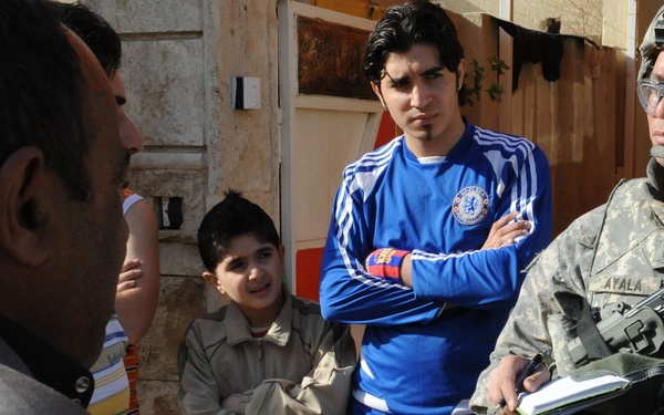 Joint Patrol in Eastern Baghdad
