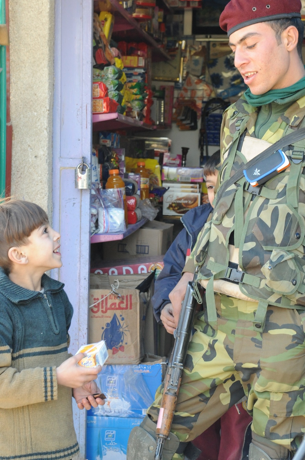 Joint Patrol in Eastern Baghdad