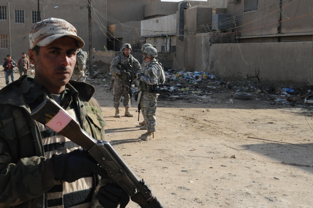 Joint Patrol in Eastern Baghdad