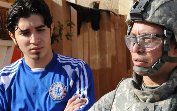 Joint Patrol in Eastern Baghdad