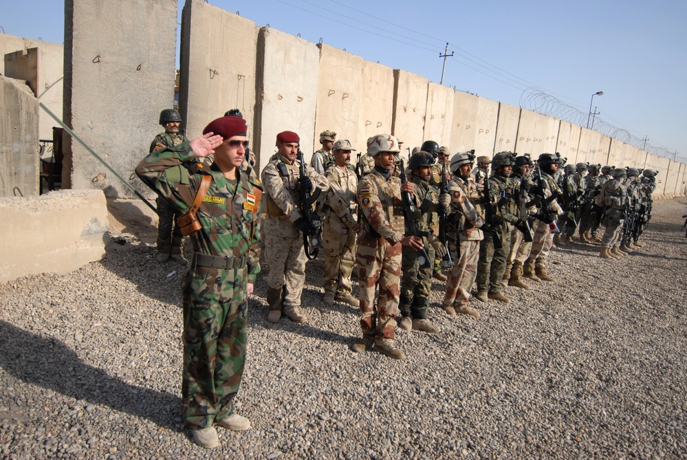 Joint Security Station 3 turned over to Iraqi army